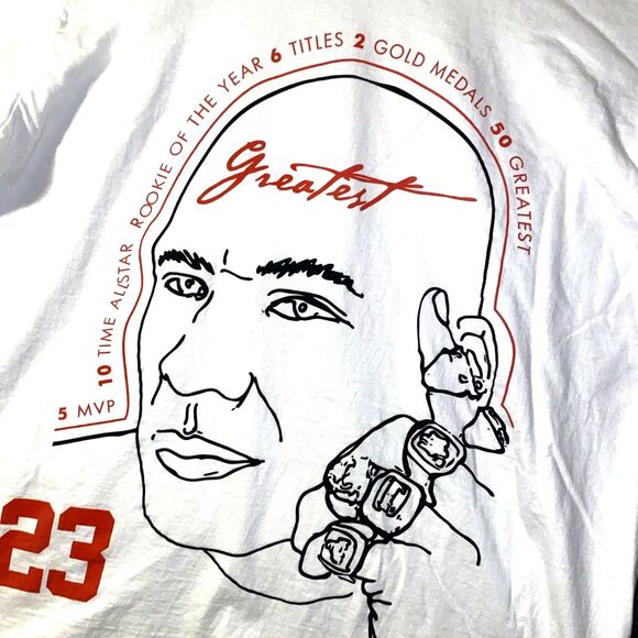 Vintage Michael Jordan GREATEST Honor Shirt 3XL - Picture 2 of 6